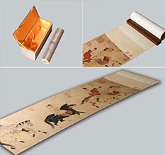 金秀馆藏书画复制博物馆书画复制服务